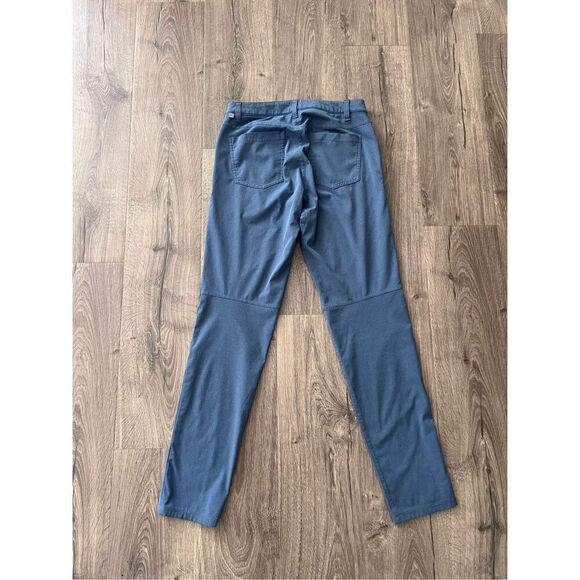 Lululemon Men's Iron Blue ABC Pull On Trouser Size 28 - Picture 2 of 7